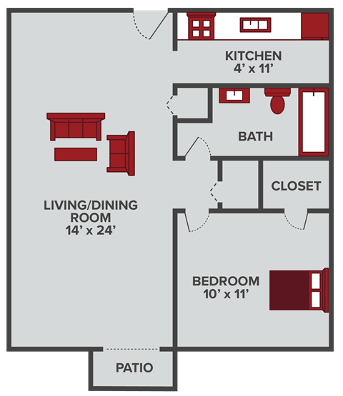 5900 E Mainsgate Rd 1-2 Beds Apartment for Rent - Photo Gallery 30